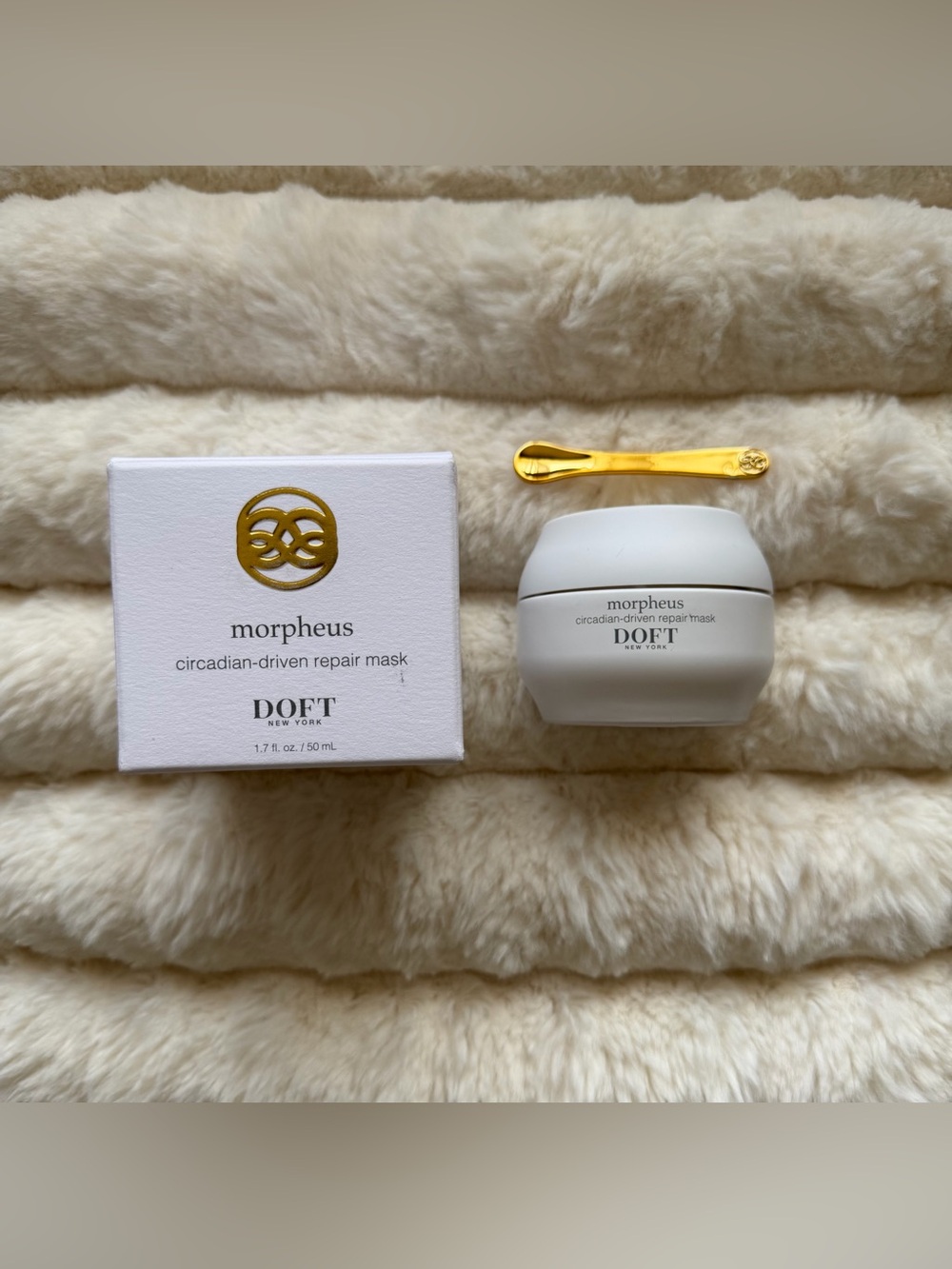 NIB DOFT New York Morpheus Circadian-Driven Repair Mask Face Cream 1.7 oz